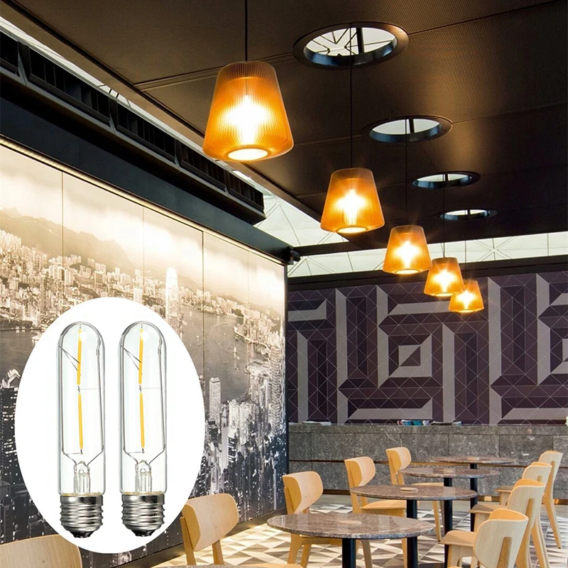 1 Set LED Filament Edison Light Bulb Lighting And Décor Retro Lamp Vintage Candle Outdoor Landscape Walkway Spot Home Equipment | Дом и сад