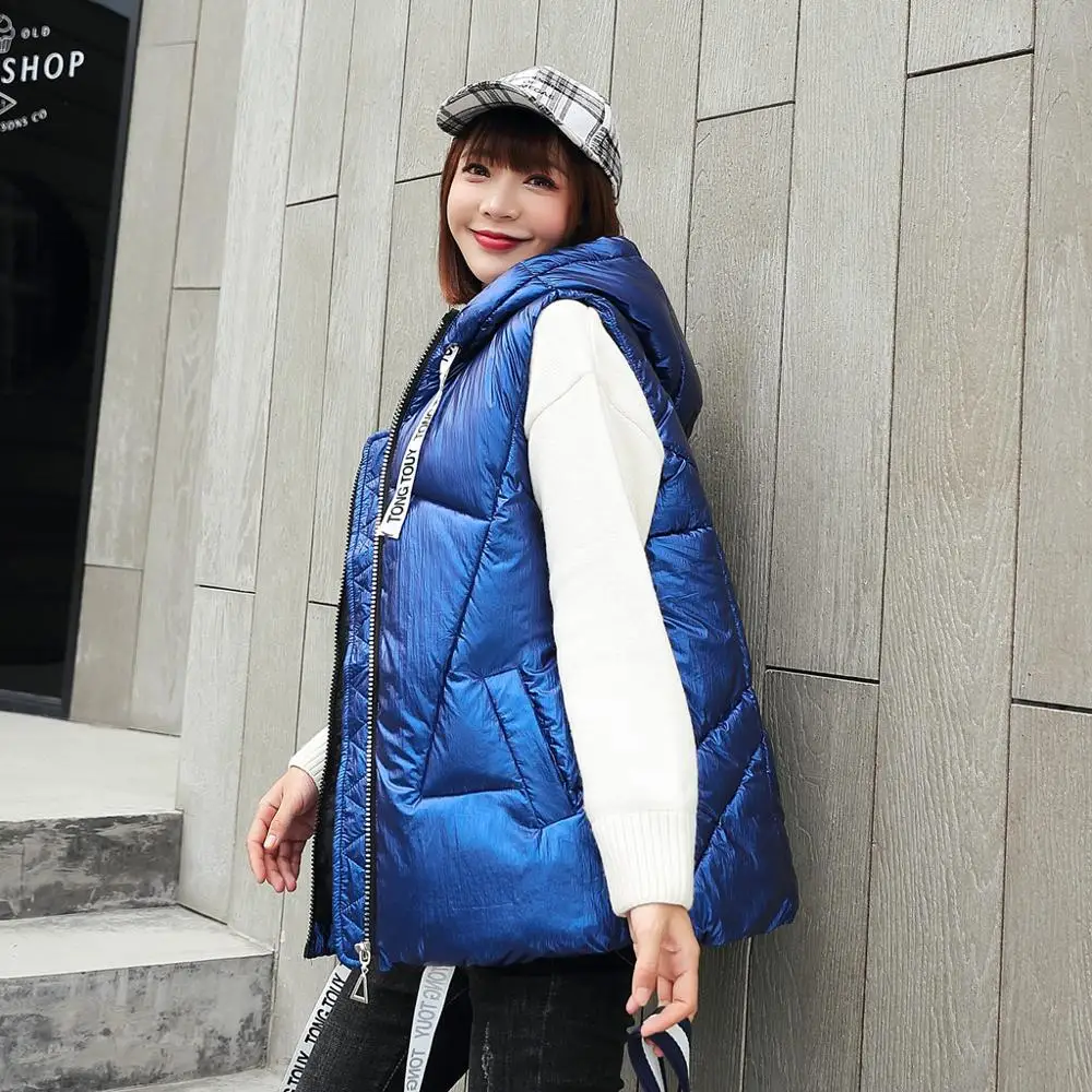 Vrex Women clothing Autumn and winter New Arrival 2019 Shiny bright Unbelievable cotton jacket Flash woman | Женская одежда