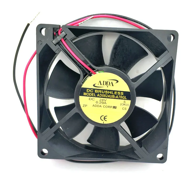 Встроенный охлаждающий вентилятор ADDA 8 см 8025 дюйма 24 в А|cooling fan|24v cooling fancooling fan 24v |