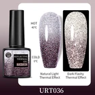 Светоотражающий голографический гель UR SUGAR, удаляемый замачиванием УФ-Гель-лак, отражающий Радужный гель, отмачиваемый гель для ногтей