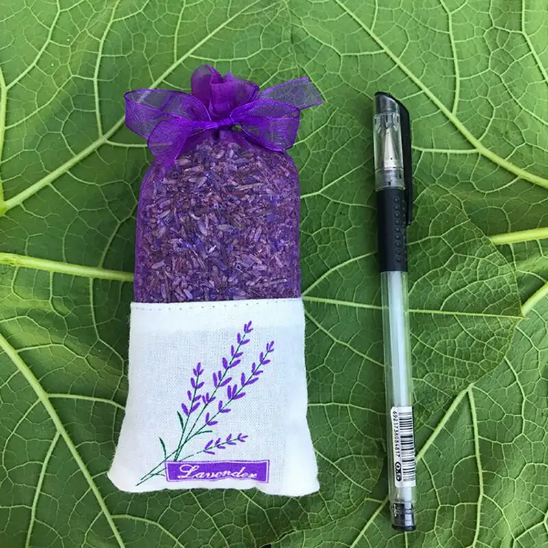 New Natural Lavender Bud Dry Flower Sachet Bag Car Room Aromatic Air Refresh Desiccant Home Fragrance Sachets Moth &ampMildew | Дом и сад