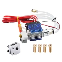 ramps 3d printer j head hotend with single cooling fan for 1 75mm 3d v6 bowden filament wade extruder 0 2mm0 3mm0 4mm nozzle