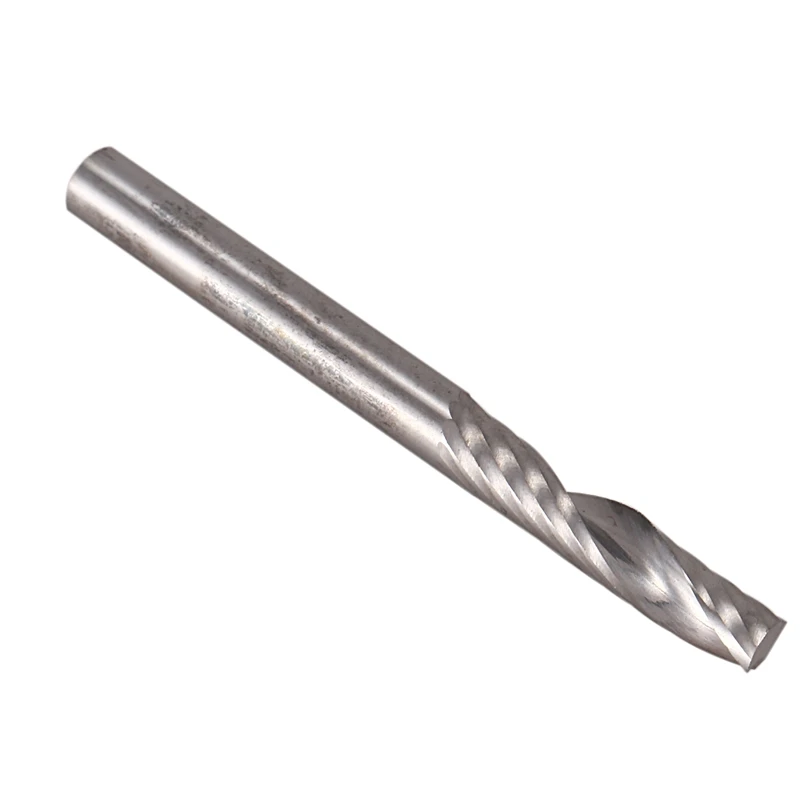 15Pcs SHK 4Mm Single Flute Down-Cut Spiral Endmills Left Hand Cutting Bit for Plastic Pvc Acrylic MDF Aluminum Woodworking | Инструменты