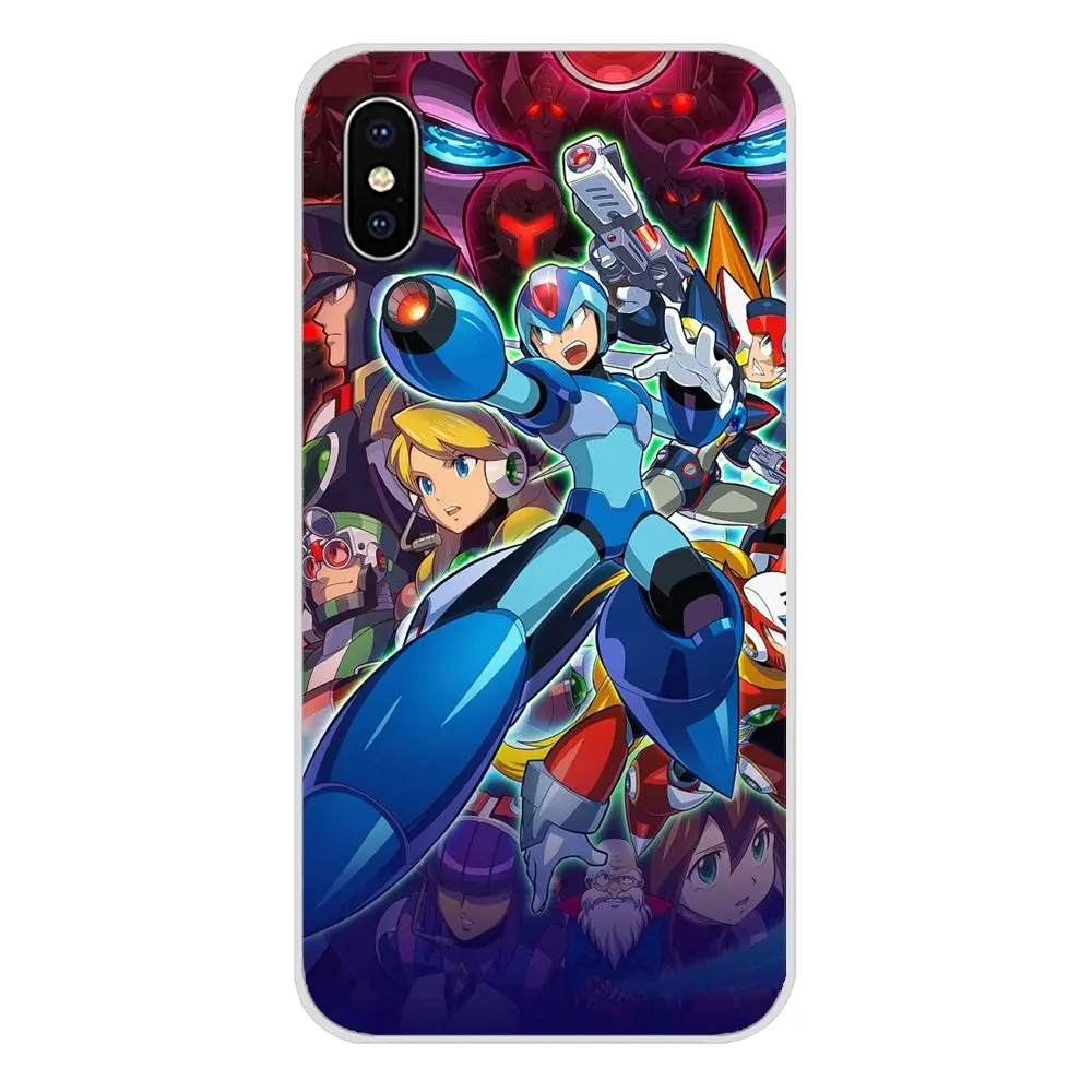Аксессуары чехол для телефона Megaman Mega Man X Samsung A10 A30 A40 A50 A60 A70 Galaxy S2 Note 2 3 Grand Core Prime |