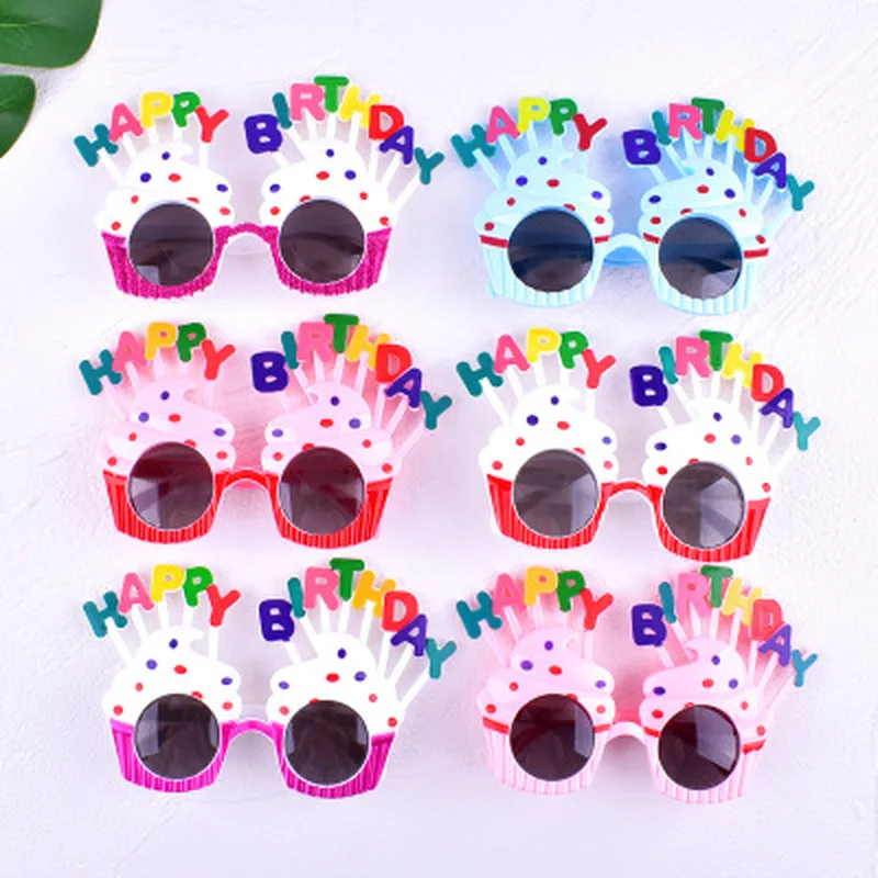 1 шт в лоте прикольные очки на День рождения Реквизит для фотокамер С капюшоном с