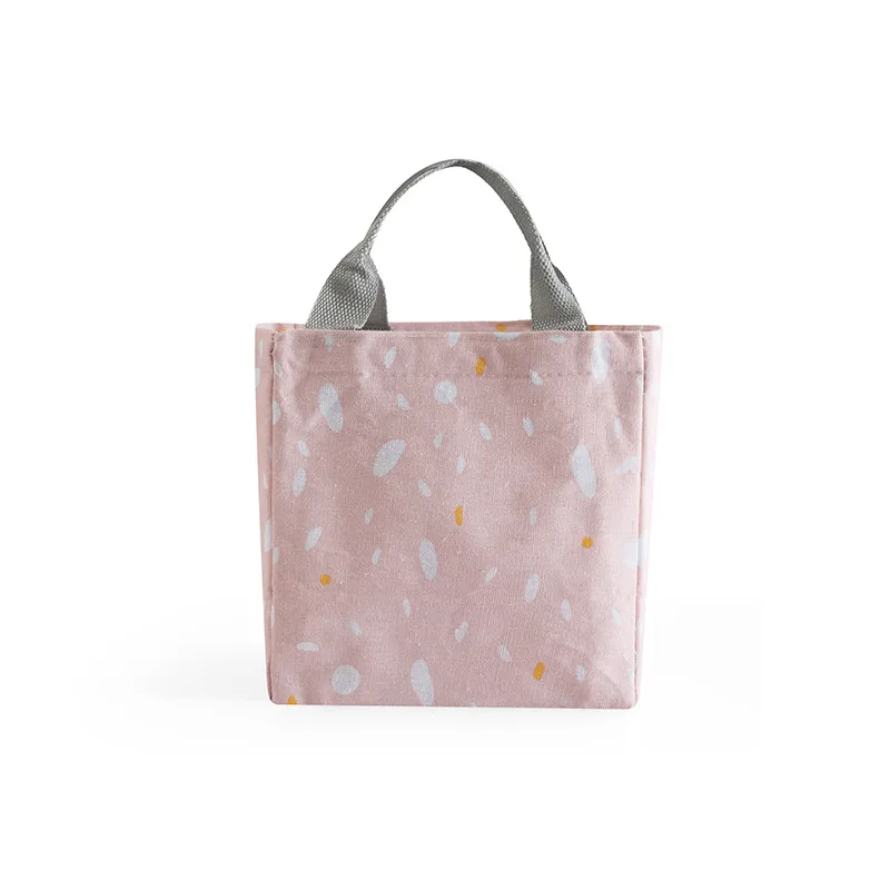 

Portable Thermal Lunch Bag Food Fresh Bento Pouch Office Picnic Drink Cold Insulation Organizer Tote For Women Kids