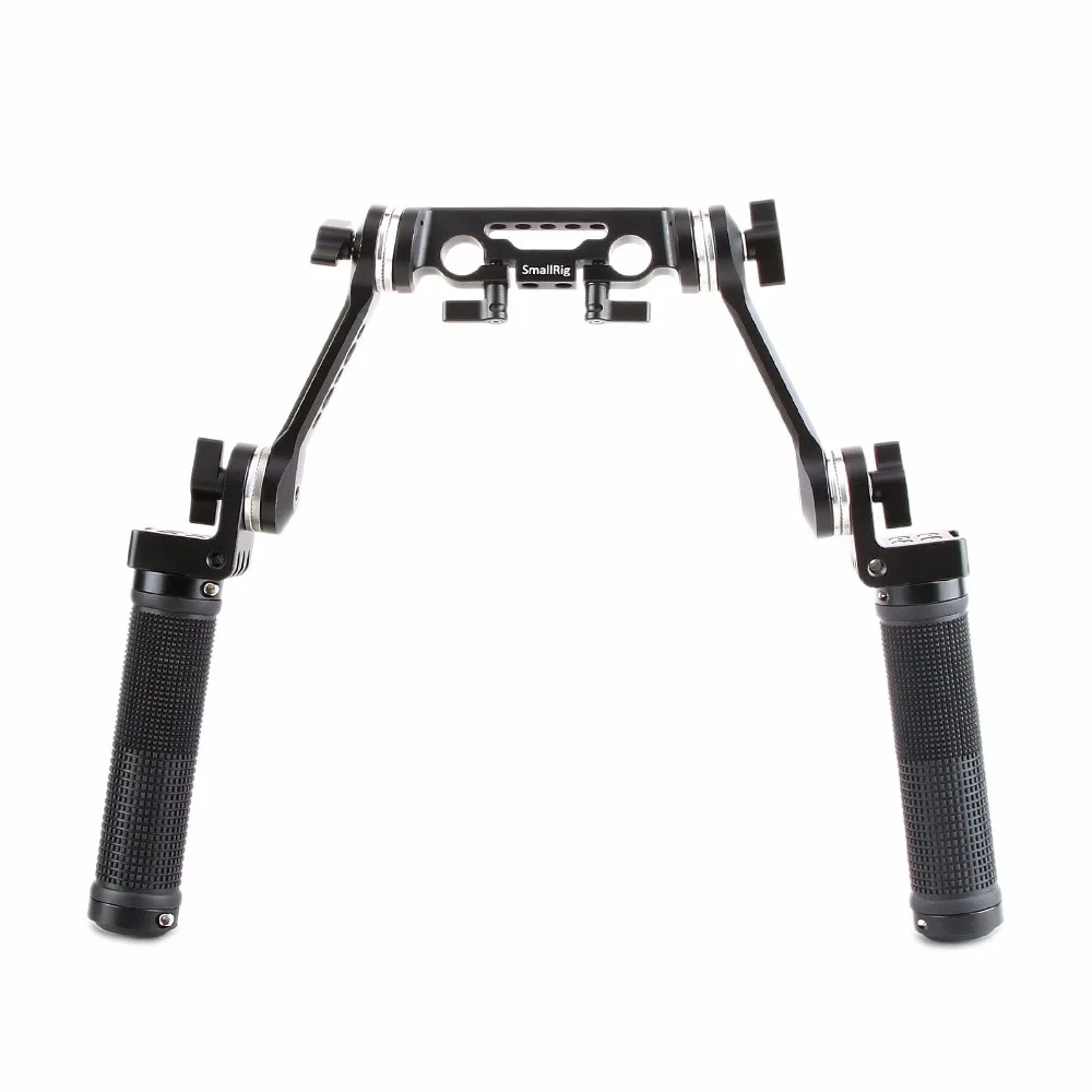 

SmallRig Arri Rosette Handle Kit with 15mm Rod Clamp Cheese Short Arm for Shoulder Rig Mount DSLR Stabilizing System - 2002