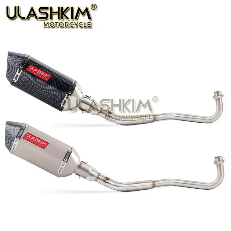 M3 мотоцикл полная система глушитель среднего подключения трубы слипоны для HONDA