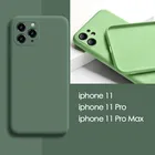 2021 Новый чехол для iPhone 11 11 11 Pro Max, фирменная мягкая и гибкая силиконовая защитная крышка 11 полных протектор SE чехол