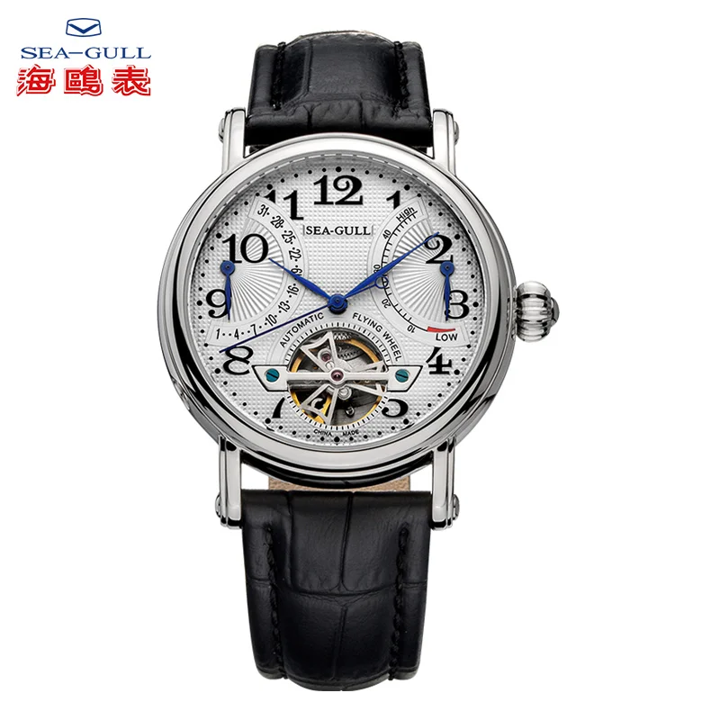 Часы наручные Seagull M171S Мужские механические деловые водонепроницаемые с