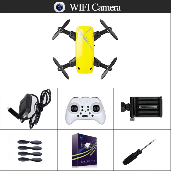 S9W-0.3MP-1B S9M HD камера Скорость Регулируемый 4CH 6-Axis Gyro 720P удержания высоты 4CH 6-Axis Gyro HD 720P складной Hover S9HW S9 - Цвет: S9W-0.3MP-1B