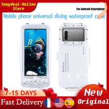 PULUZ Waterproof Diving Cover Case 45m smartphone Cover Case Underwater Photography Case Phone Case for Android Smartphones case