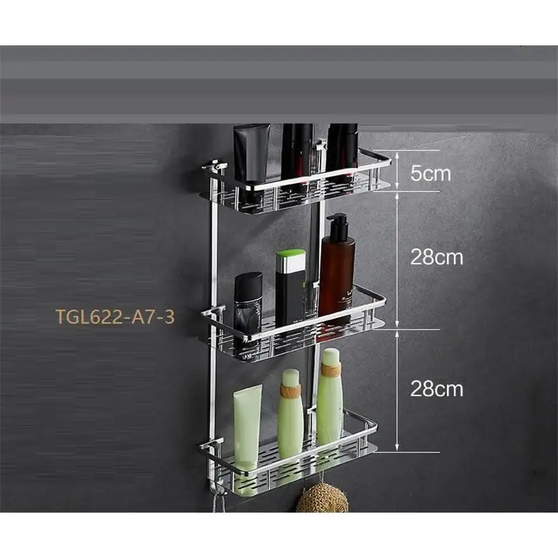 Number 7 Сушилка Bagno Estante шкаф душевая стойка полки Meuble Salle De Bain Esquinero Ducha Banheiro Аксессуары для ванной комнаты настенная полка - Цвет: Number 7