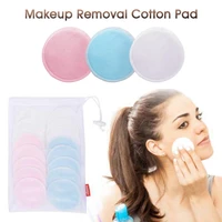 16pcsset remover pad makeup bamboo fiber reusable cotton rounds pads eye face eco friendly makeup remover pads