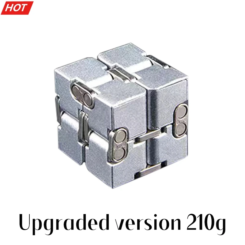 

Игрушка премиум-класса для снятия стресса, металлический бесконечный куб, портативные расслабляющие игрушки для детей и взрослых, обновлен...