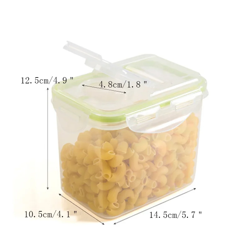 

Plastic Kitchen Storage Box Tanks Kitchen Storage Box Cereal Dispenser Cereal Storage Containers Organizer