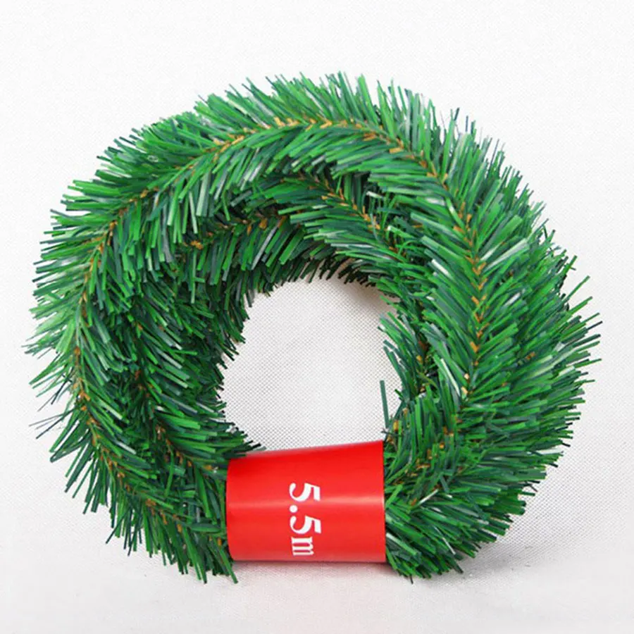 5 м праздничные вечерние венки из ротанга DIY рождественские украшения гирлянда