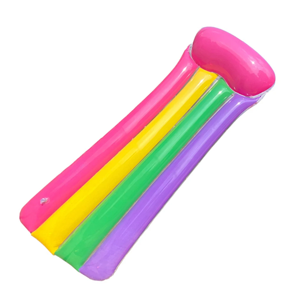 Надувной плавающий ряд Радужный плавательный бассейн плявечерние ПВХ плавающая