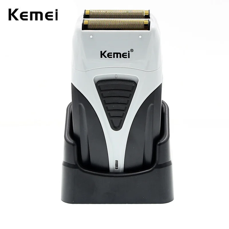 Rechargeable Powerful Beard Razor Finishing Fade Removing Stubble Barber Foil Shaving Machine For Men