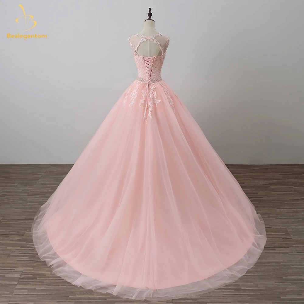 Недорогие в наличии платья для Quinceanera 2021 бальное платье с аппликацией из бисера