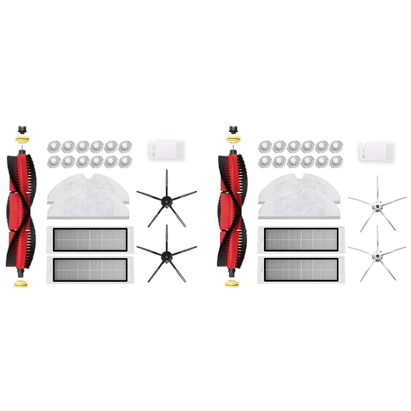 

20Pcs Replacement Accessories for Xiaomi Roborock S5 Max S50 S55 S6 S6 Pure Vacuum Cleaner Part HEPA Filter Main Brush