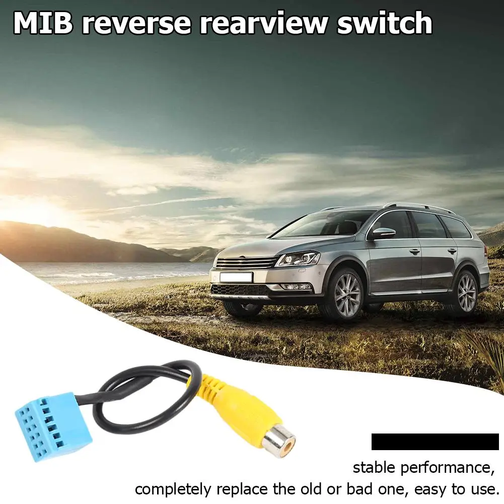 Автомобильный Кабель MIB RVC для камеры заднего вида Сменный Адаптер Volkswagen Golf VI Jetta 5