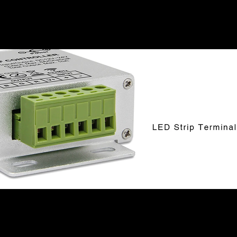 Контроллер для светодиодной ленты RGB 433 МГц + радиочастотный беспроводной