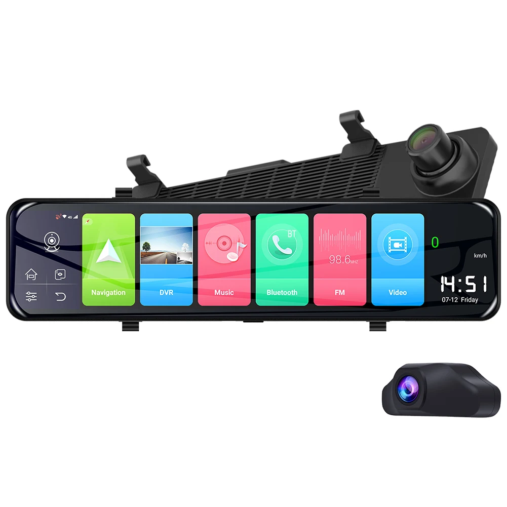 Z70 Android 8 1 видеорегистратор 1080P HD 11 88 дюймов 4G ADAS GPS навигация DVR с камерой заднего