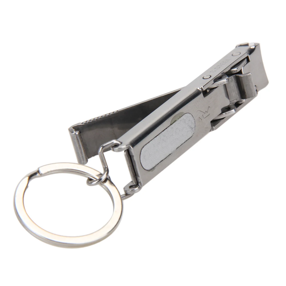 EDC Ultra-thin Clippers Cutter Stainless Keychain Portable Foldable Hand Toe Nail Outddor Camping Hiking Travel Tools | Спорт и