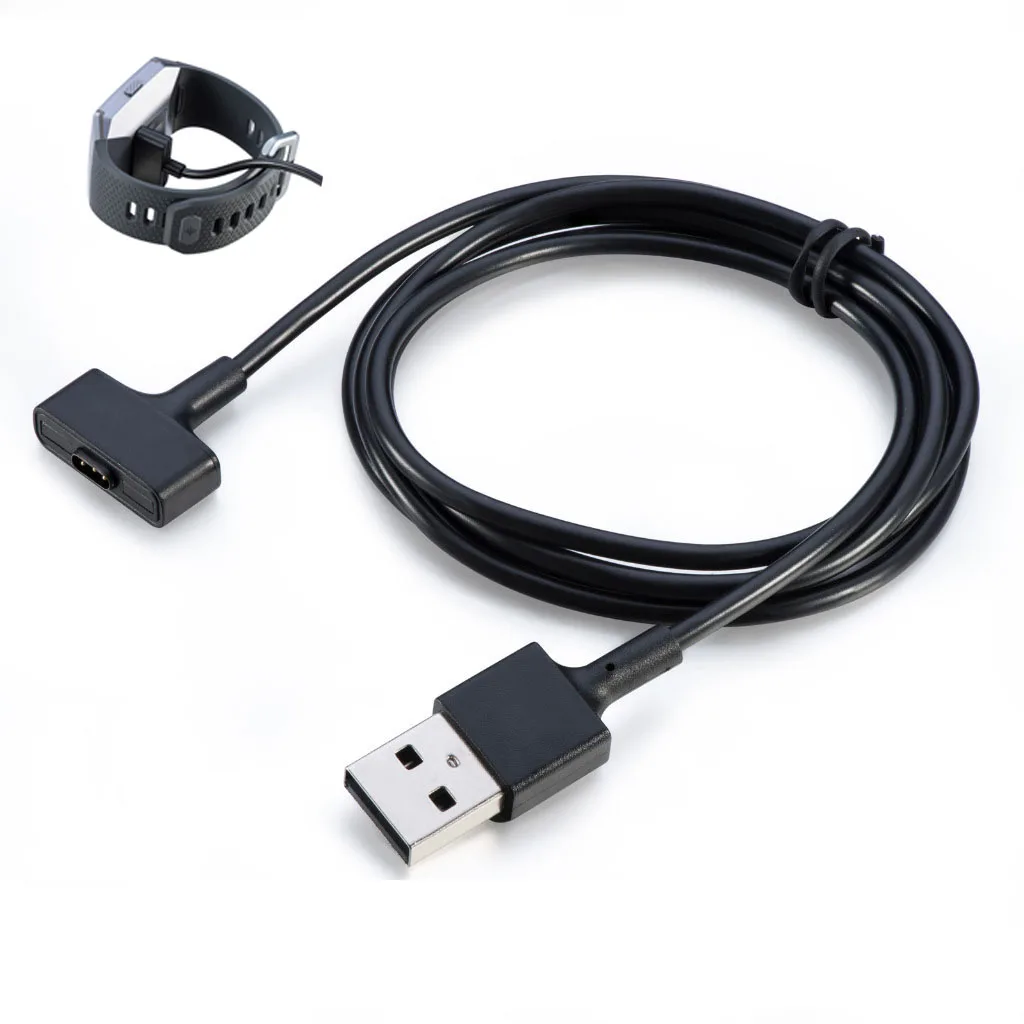Замена USB зарядное устройство для Fitbit Ionic Смарт часы Стенд кабель|Зарядные