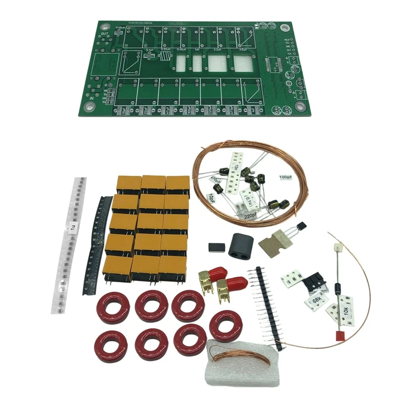Последняя версия DIY наборы 1 8 50 МГц ATU 100Mini автоматический антенный тюнер от N7DDC