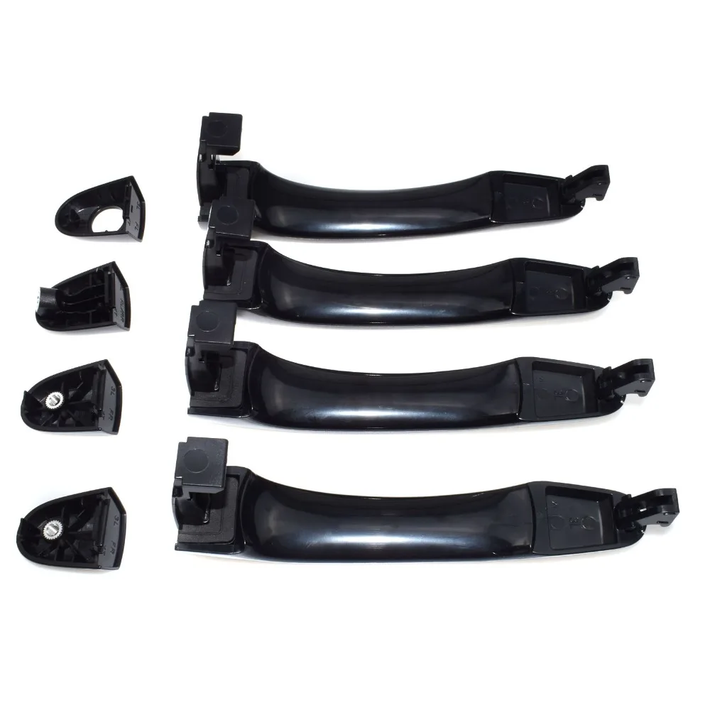 ISANCE 4 шт наружная дверная ручка Передняя и задняя Левая Правая для Hyundai Azera 2006 2011 OE