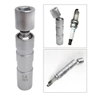 14 мм 38 '12pt привод Свеча зажигания вобл розетка для BMW 1,3,5 серии E81 E90 E60 для Audi Для VW Магнитный поворотный Съемный разъем