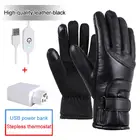 Водонепроницаемые Умные перчатки унисекс с подогревом, теплые спортивные перчатки с электрическим подогревом для мотоцикла, новое уличное снаряжение для мотоцикла