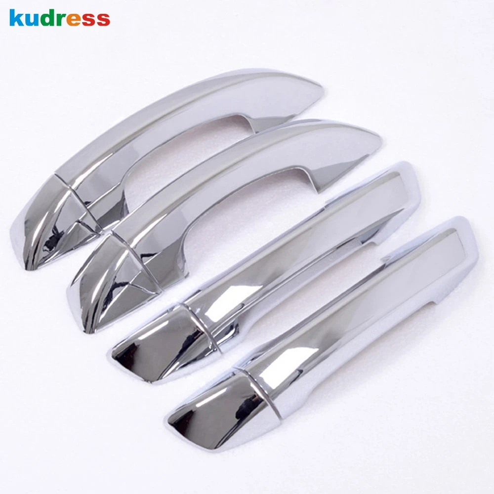 

Для Skoda Superb 4-дверный седан 2009 2010 ABS хромированная Дверная ручка Крышка для литья под давлением отделка для стайлинга автомобиля