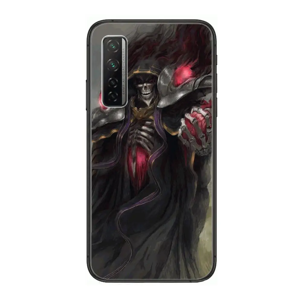 

Fashion albedo overlord Phone Case For Huawei Nova 2 3 4 5 6 7 8 SE i E Pro Lite Black Etui Coque Painting Hoesjes comic fashio