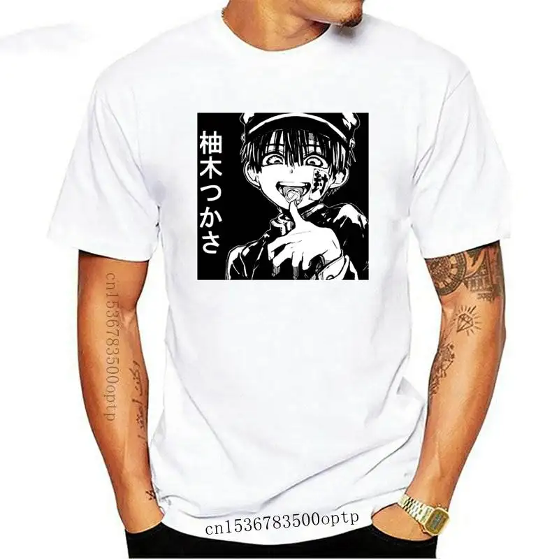 

New Harajuku T-Shirt Hanako-Kun Anime T Shirt Short Sleeve Printed Tee Shirt Loose Casual Tee Tops