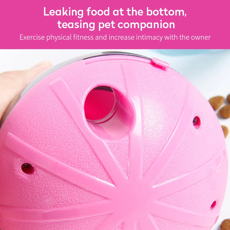 Интерактивная миска с мячом для кошек и собак светящиеся игрушки забавный