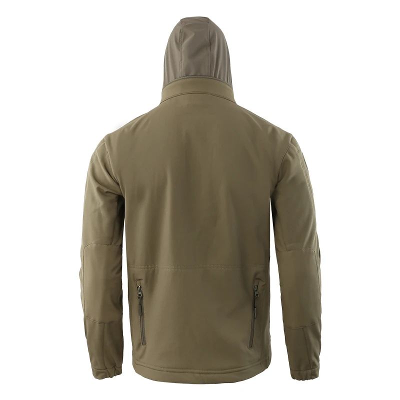 ESDY Brand Shark Skin Soft Shell Military Tactical Jacket Men Waterproof Army Fleece Clothing Multicam Camouflage Windbreakers | Спорт и