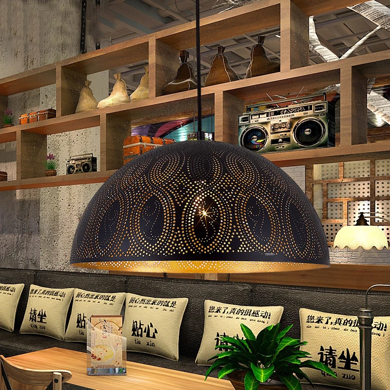 Ретро промышленная ветровая Люстра для ресторана входная бар американская