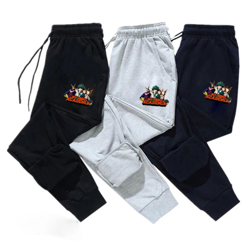 

Спортивные штаны с мультяшным принтом, Осень-зима, мужские флисовые теплые спортивные длинные брюки, повседневные штаны для спортзала, фитн...