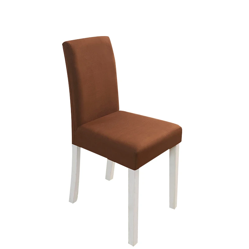 Новые однотонные чехлы на кресла стрейч большие эластичные стулья с рисунком