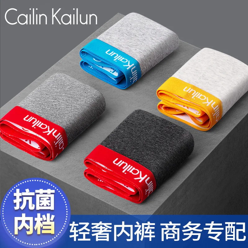 4 шт. мужские хлопковые трусы-боксеры | Мужская одежда