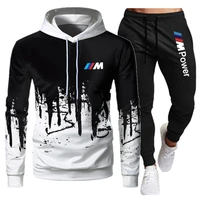 2021 new mens sportswear 2 piece hoodie pants mens sports suit sweatshirt zipper hoodie mens jogging sweatshirt set
