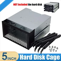 3 5 to 5 25 three disc hard disk cages 2 chassis drives in the chassis 3 5 inch hard disk drive box computer storage expansion