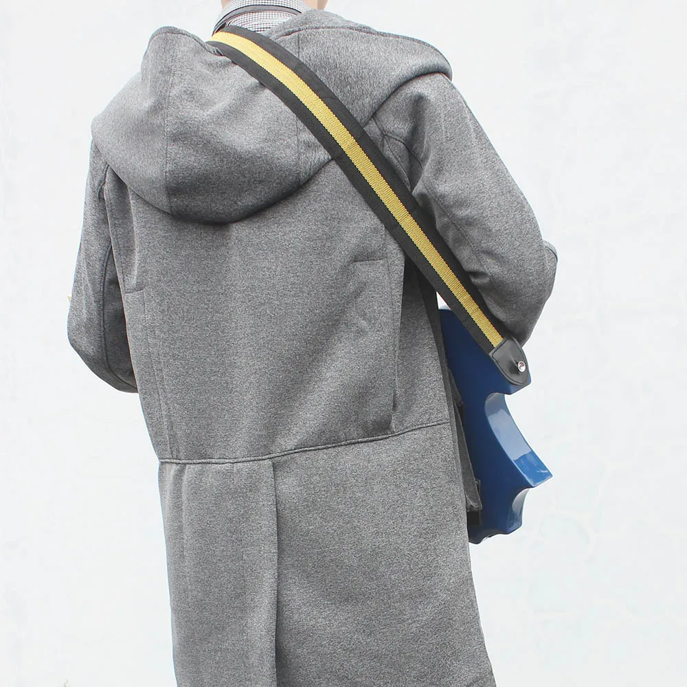 m mbat verstellbare universal gitarre strap einstellbare nylon gitarre gürtel mit pu leder ende für akustische klassische e gitarre free glo