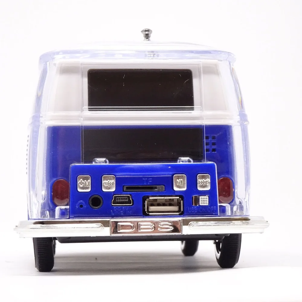5pcs/bus model Bluetooth speaker Lautsprecher WS-267BT Led Lichteffekt USB Micro SD FM Radio car Colorful LED | Электроника