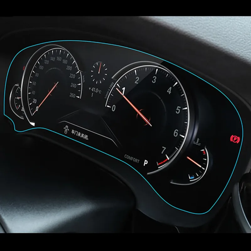 Автомобильный Центр Conole GPS навигационный экран Закаленное стекло пленка для BMW 5