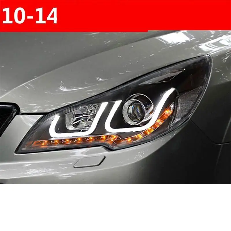 Daytime Running Lamp Exterior Parts Luces Led Para Auto Headlights Car Lights Assembly 10 11 12 13 14 FOR Subaru Outback | Автомобили и