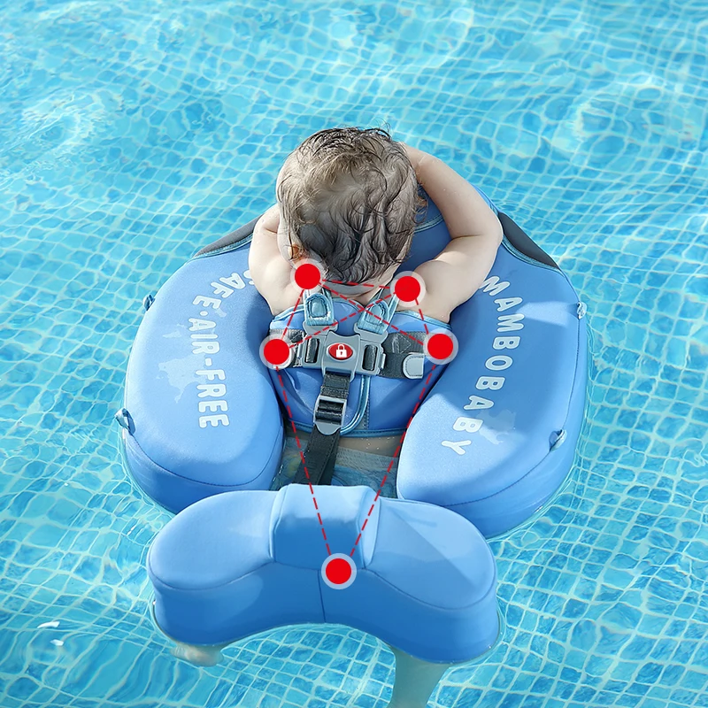 

Baby Floater Infant Swimmers Non-Inflatable Float Child Lying Swimming Ring Swim Waist Float Ring Floats Pool Toys Swim Trainer